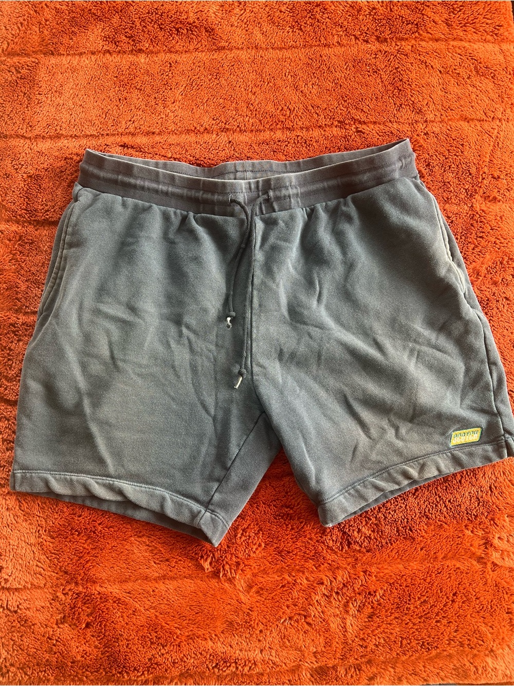 Scotch and Soda Men's Navy Fleece Drawstring Shorts